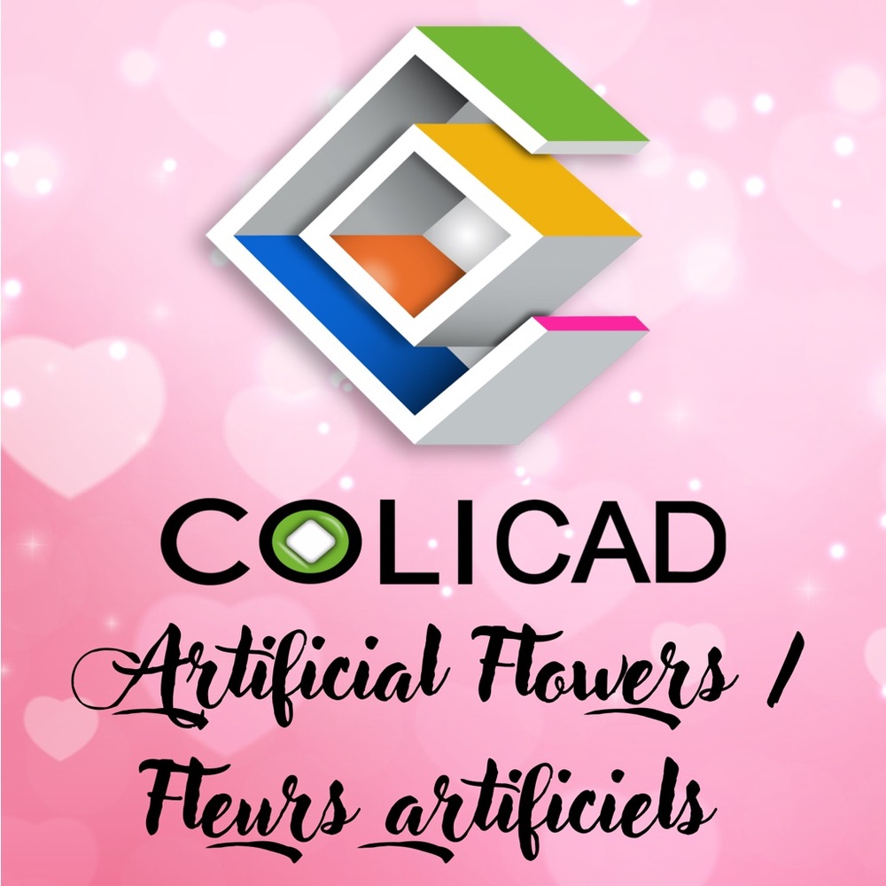 Colicad Artificial Flowers Fleurs artificiels - Get 15$ Off